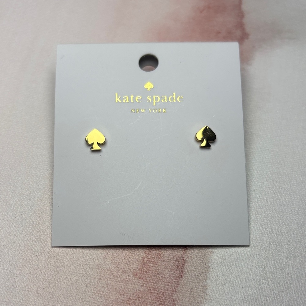 Kate Spade Gold Spade Earrings ♠️♠️